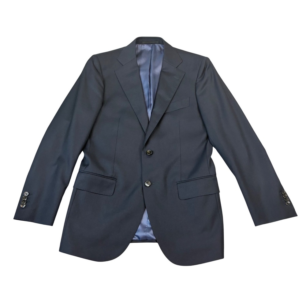 Suitsupply Brescia/Lazo Suit 38R Navy Vitale Barberis Canonico Super 110s Wool